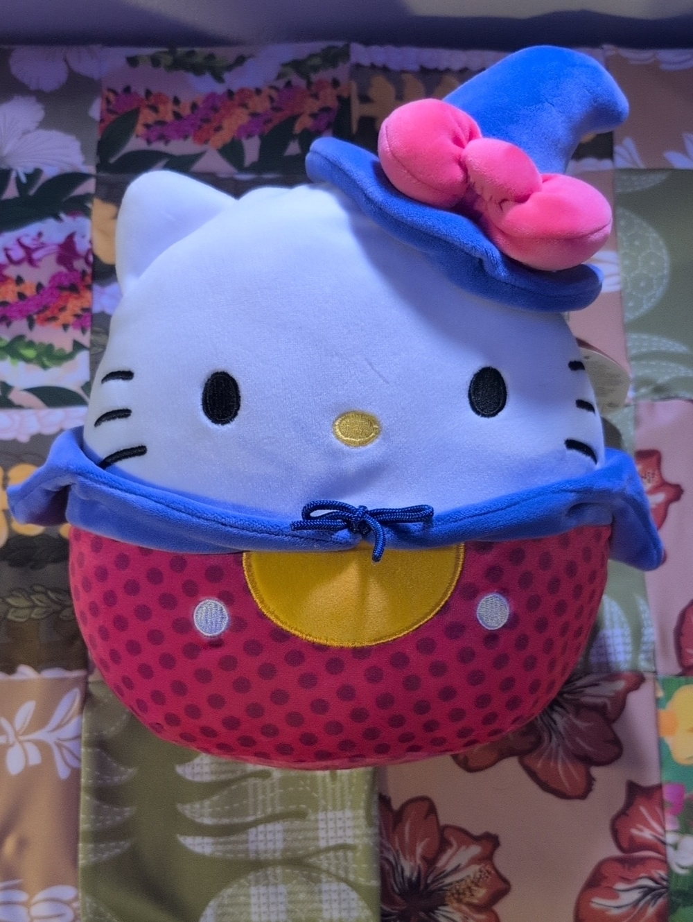 NWT Squishmallows Hello Kitty Witch 2025